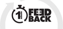 1 Minute Feedback